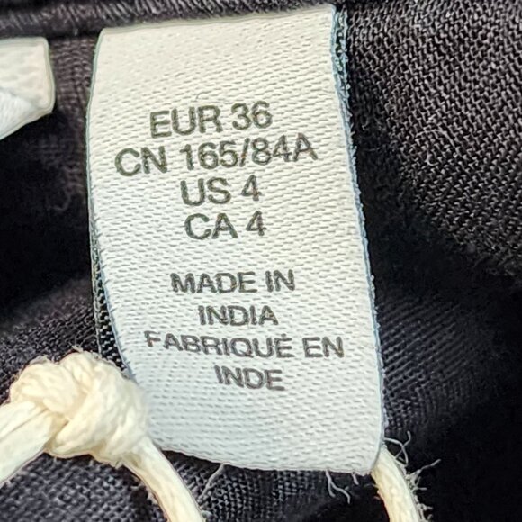 & Other Stories Black Sequin Embelllished Collar Mini Dress, Women's 4 - Picture 5 of 11